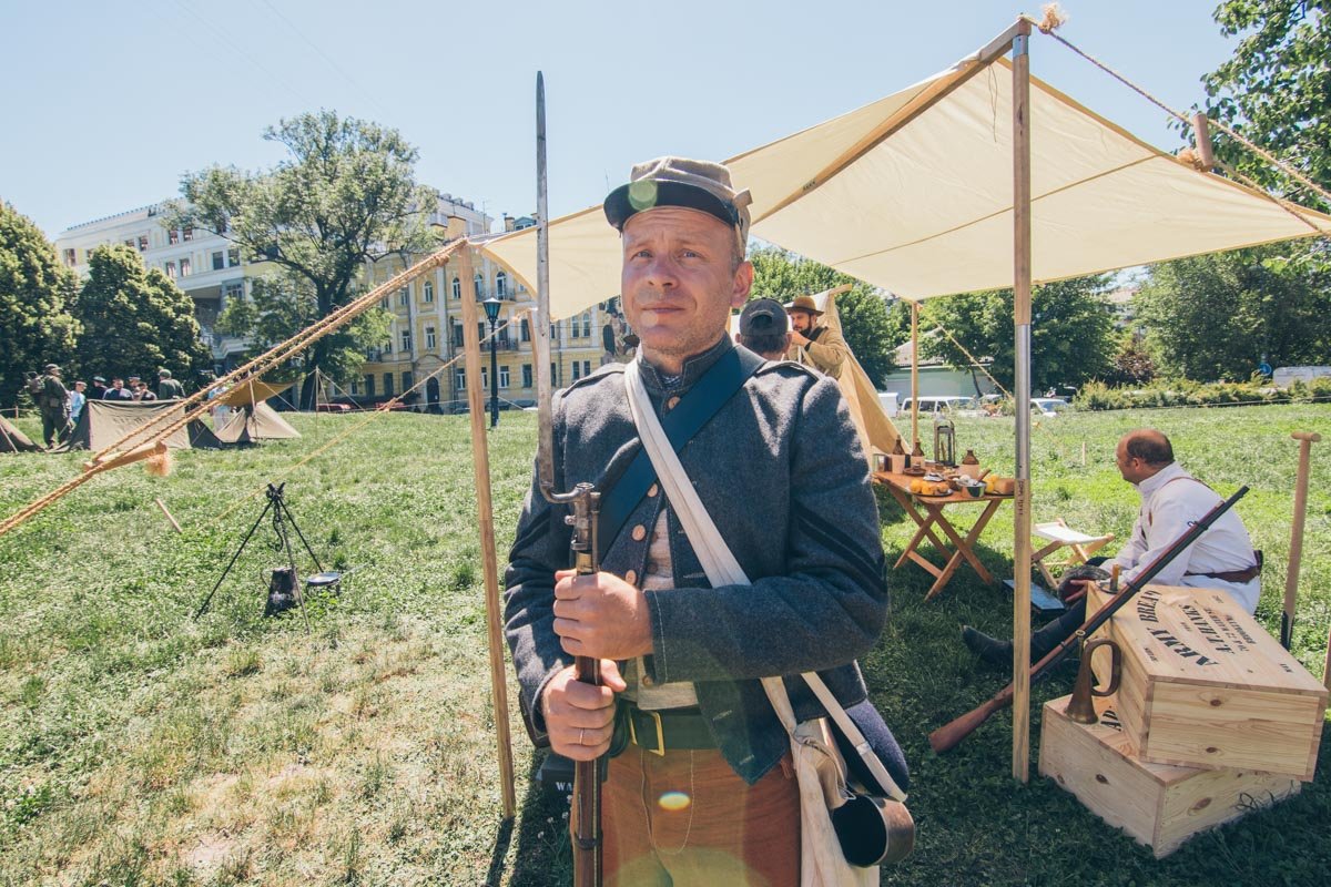 Солдат армии Конфедерации