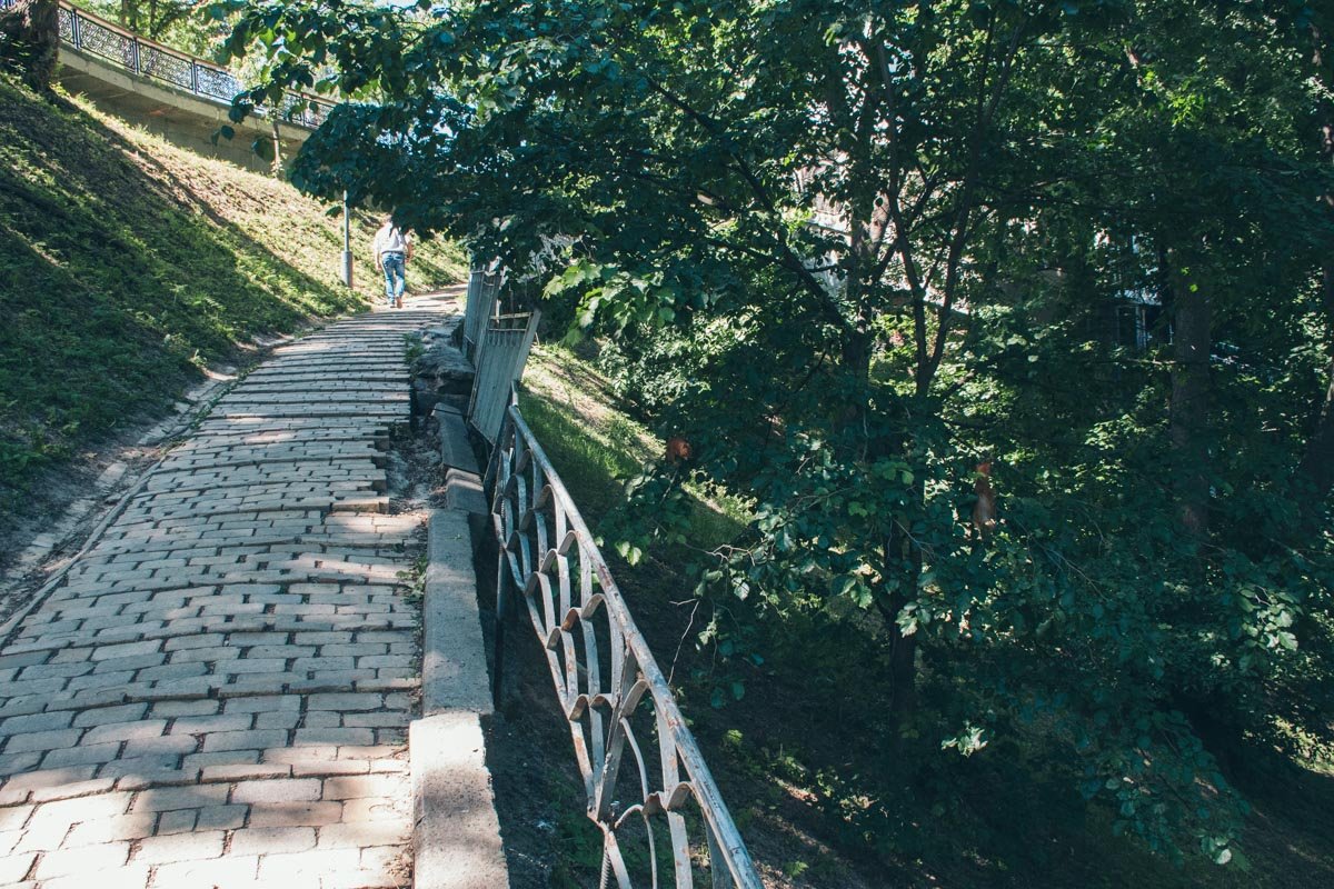 Горвласть планирует открыть новую лестницу на Старокиевской горе