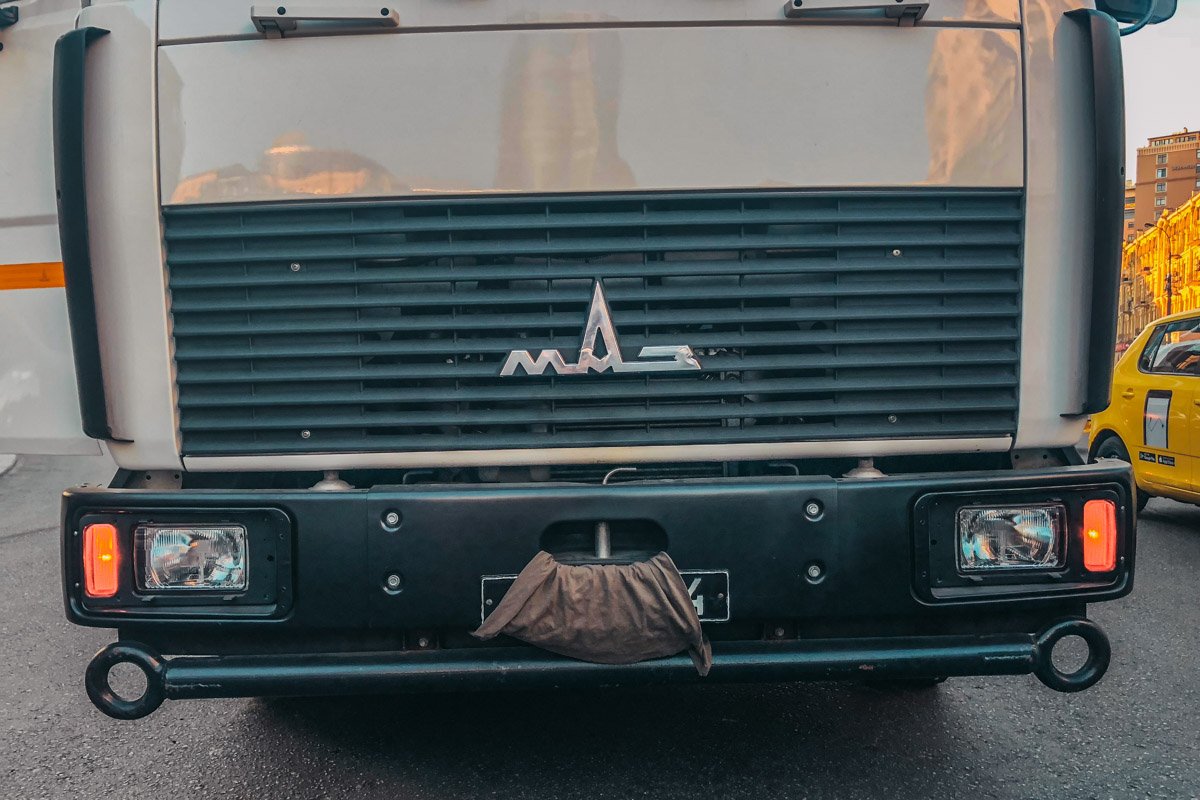 У грузовика без потерь У грузовика без потерь