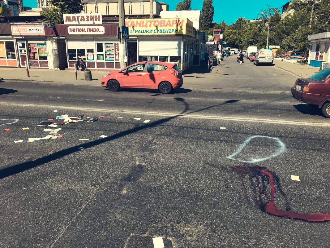 Isuzu ехал по улице Щербаковского в сторону Виноградаря