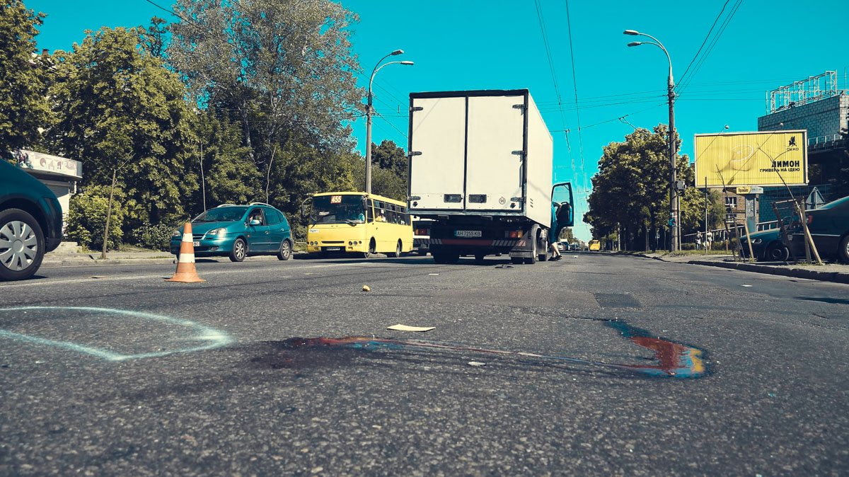 В сторону проспекта Победы и Виноградаря образовалась тянучка