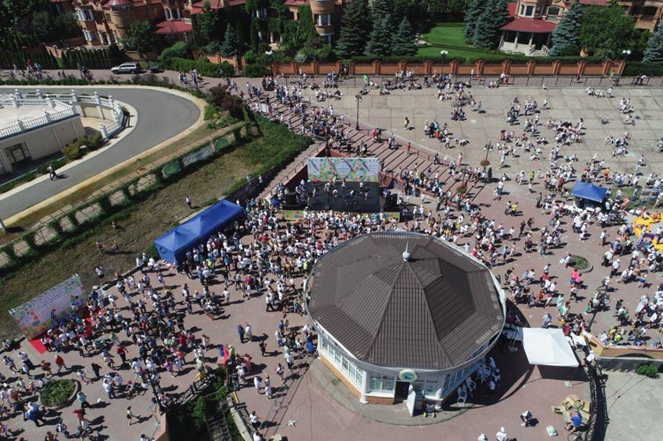 В субботу, 2 июня, в Киеве на Оболонской набережной начался «Олимпийский день»