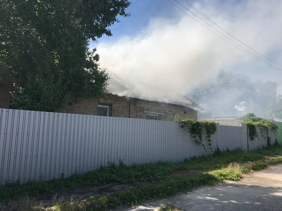 Возгорание произошло около 15:00