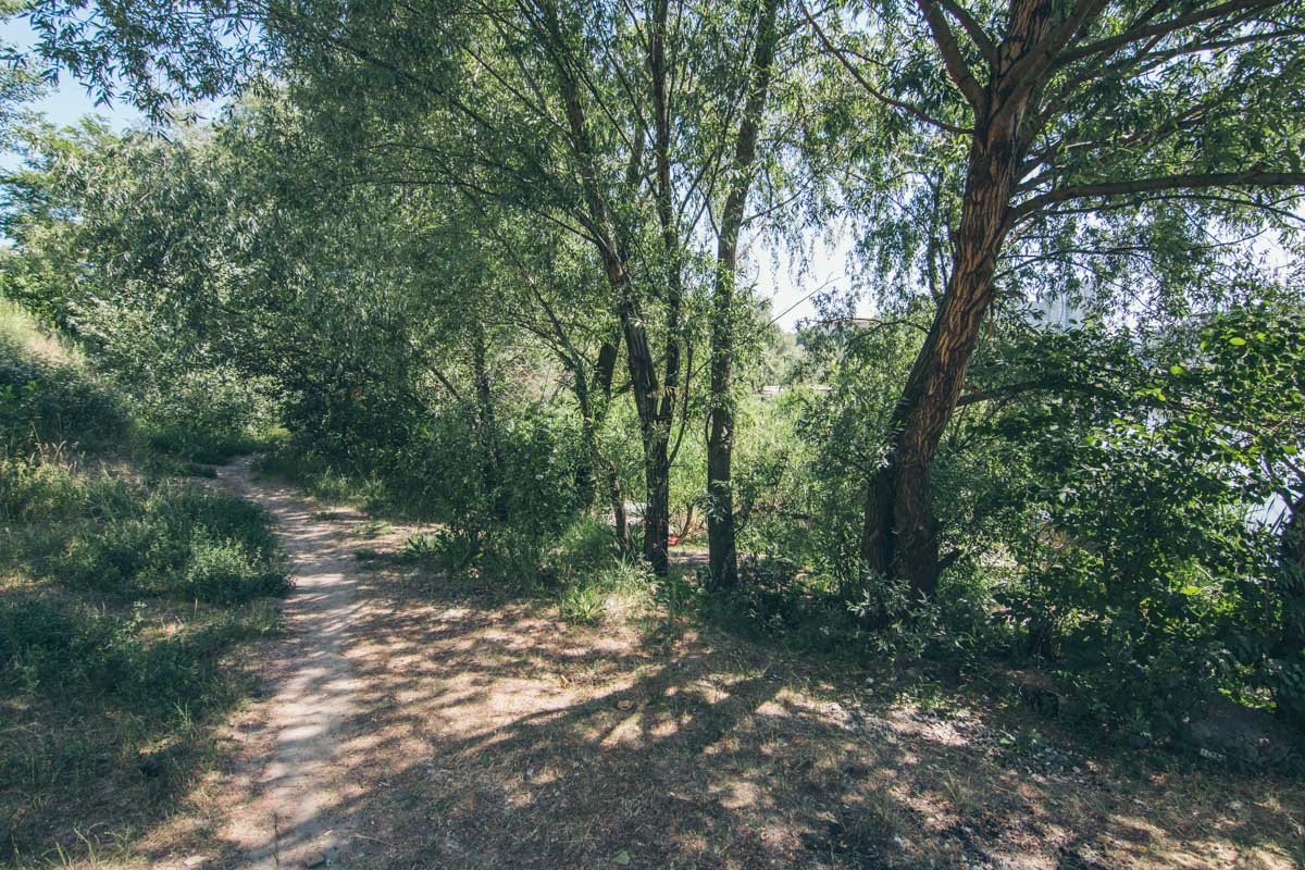 Здесь отлично можно покататься на велосипеде 