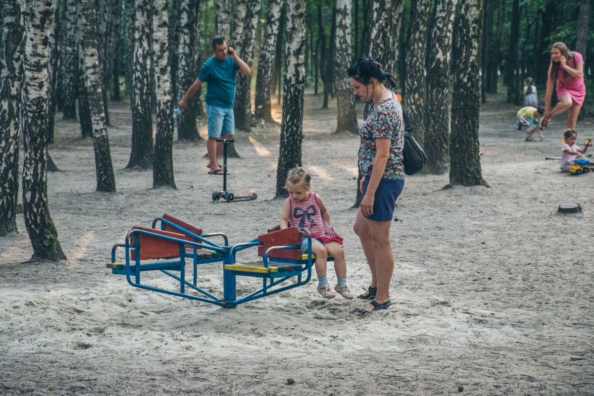 В Киеве реконструируют парк Совки