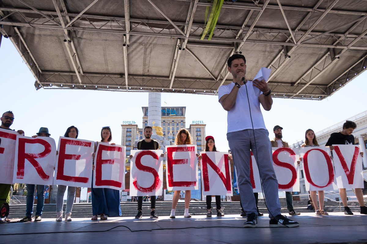 К акции присоединился актер и режиссер Ахтем Сейтаблаев 