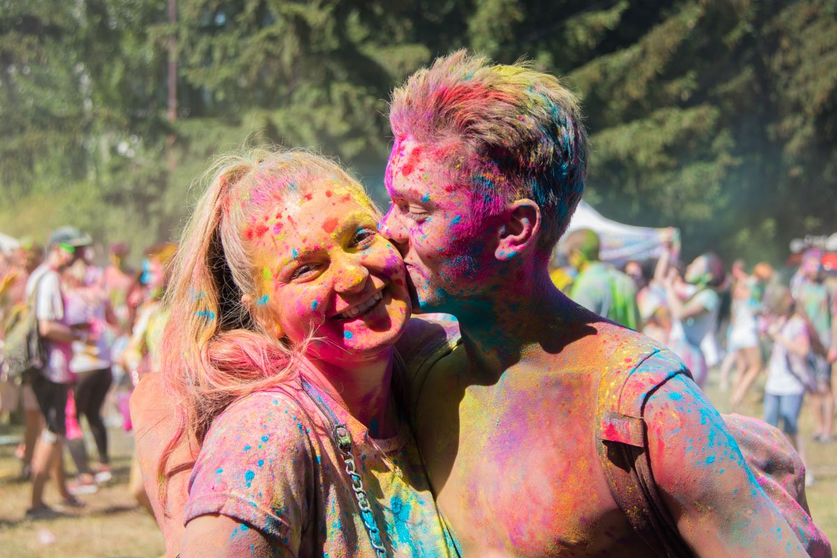 Красочная любовь Красочная любовь