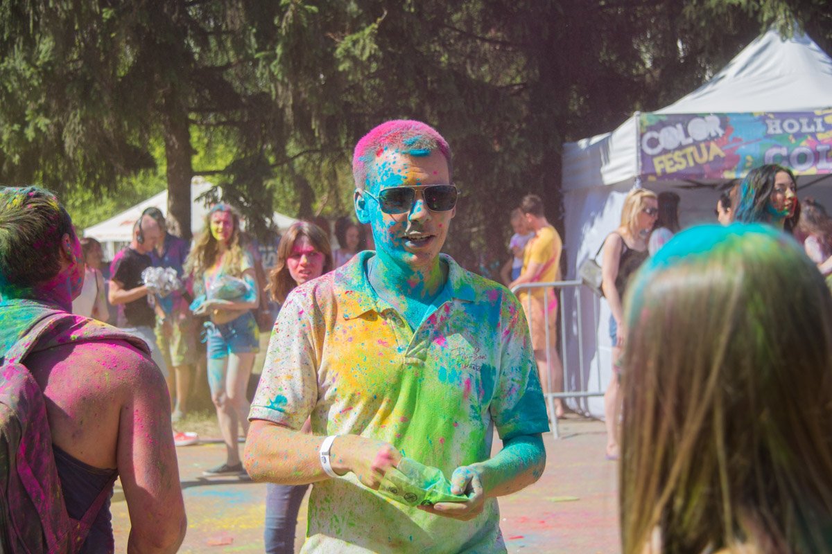 Человек-палитра