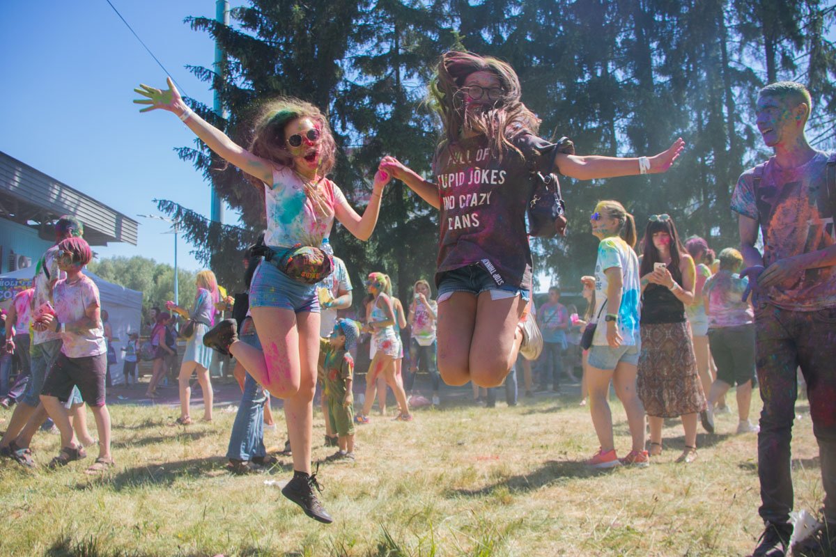 Веселье в самом разгаре