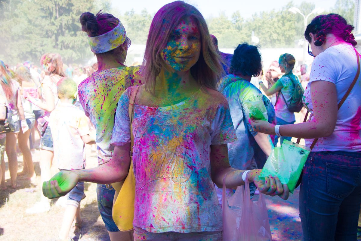 Прямо как цветочное поле