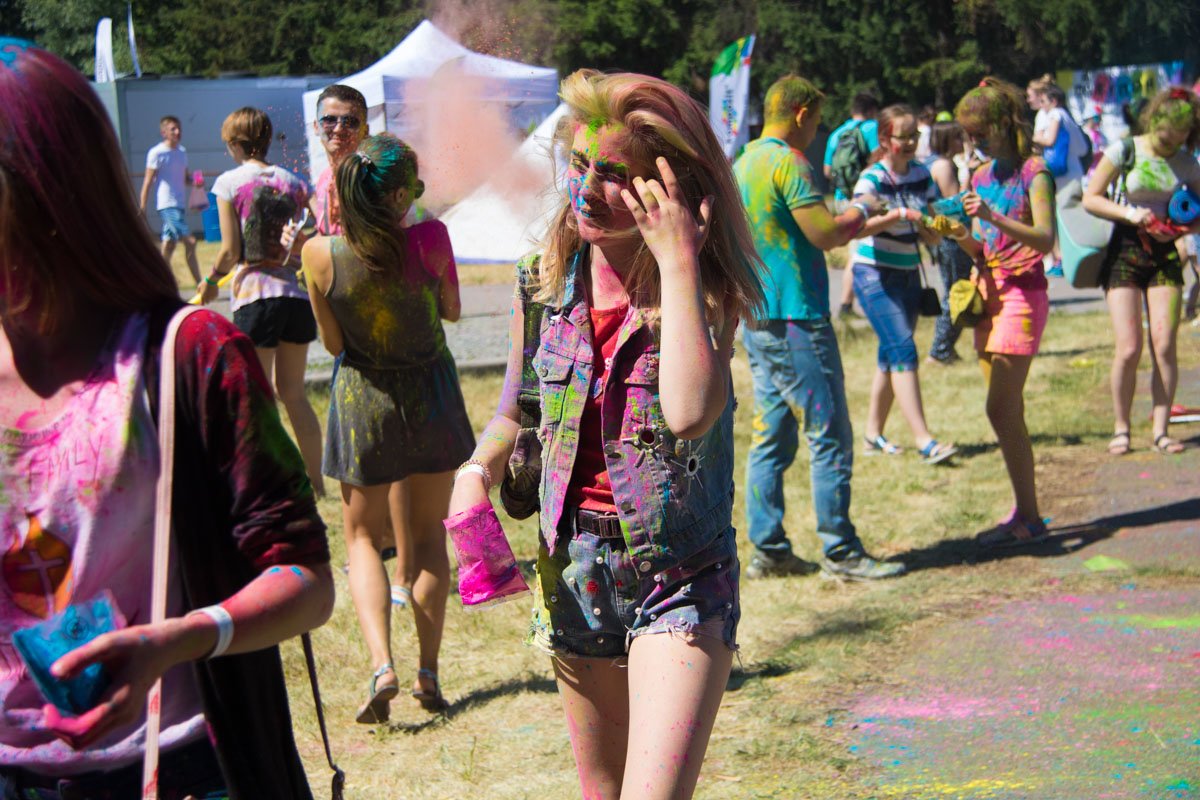 Тяжело одновременно бросаться и вытираться