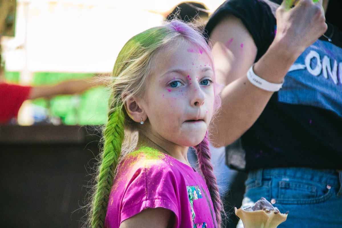 Что может быть лучше мороженого и красок