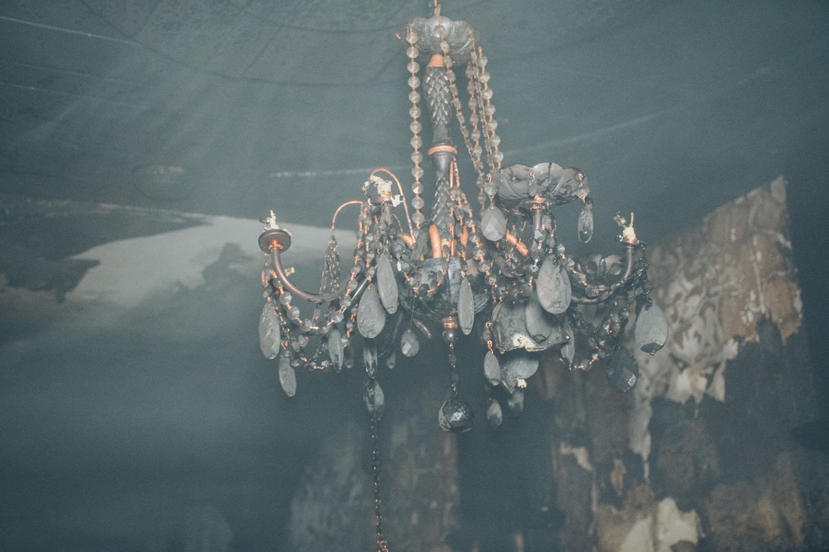 Площадь пожара составила около 10 квадратных метров