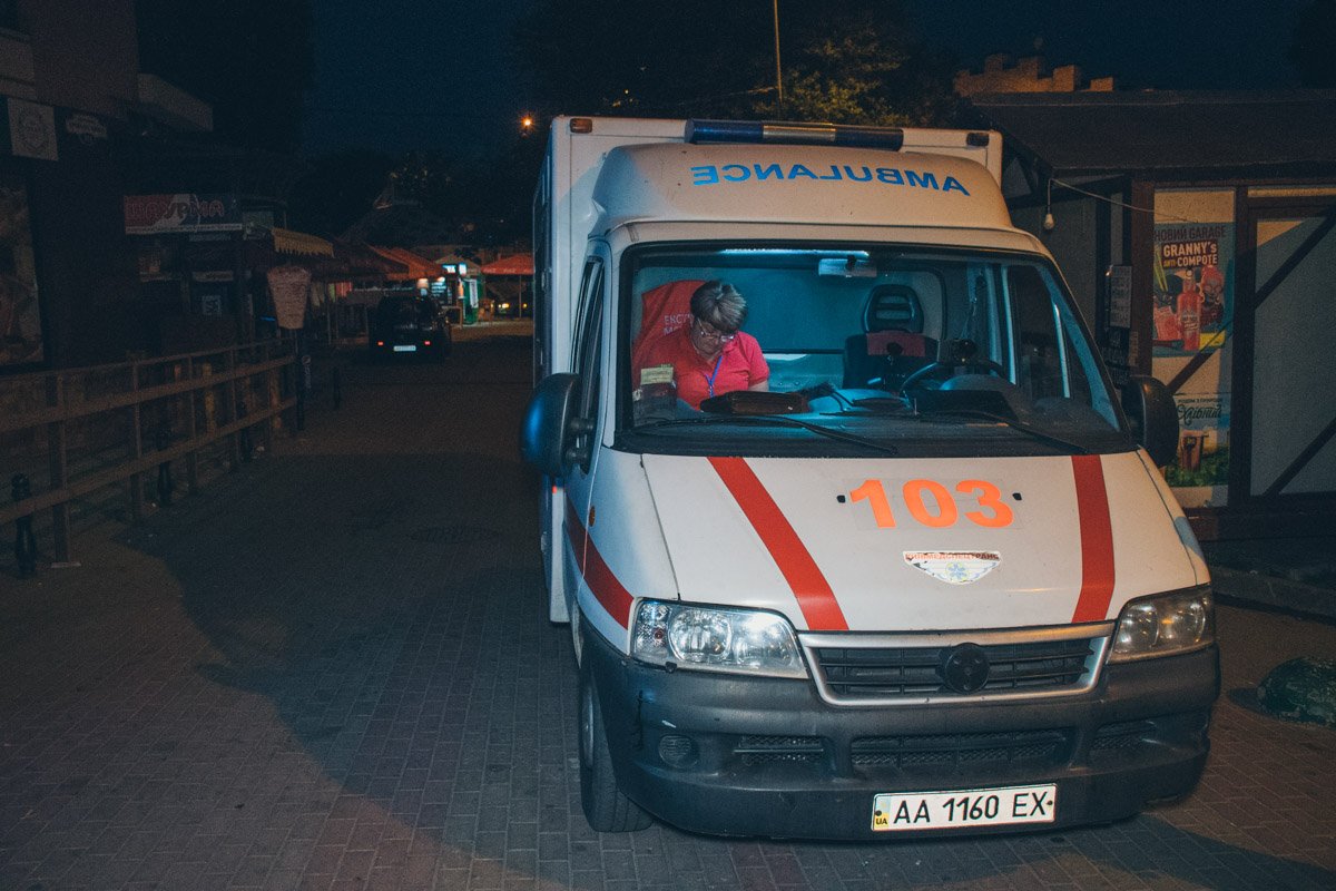 На месте дежурили медики, обошлось без пострадавших