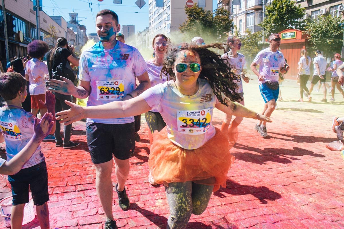 В цветном полете