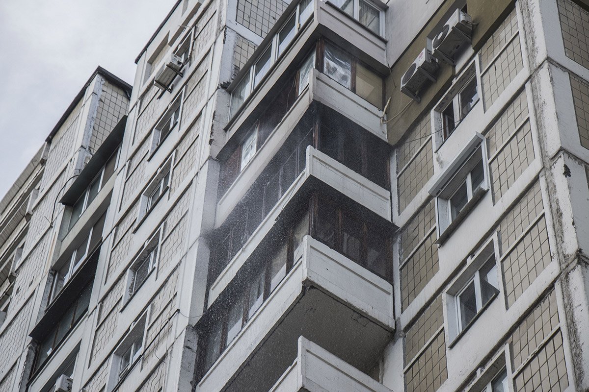 В понедельник, 11 июня, в Киеве по адресу Чернобыльская, 21 произошел пожар