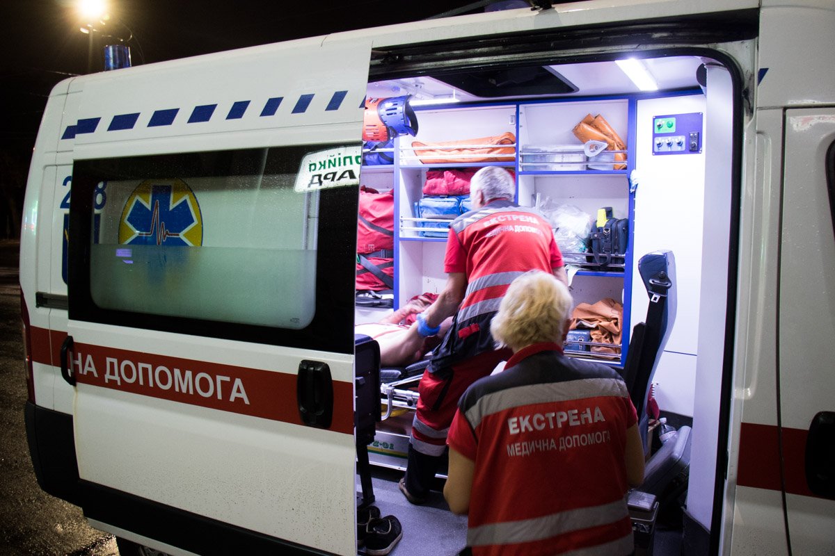 Мужчину госпитализировали в больницу скорой помощи