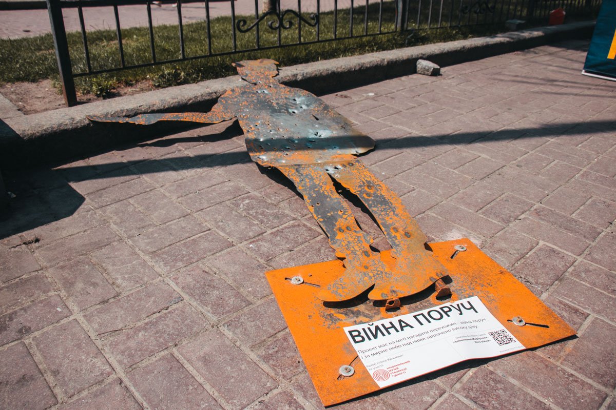 Скульптуры будут стоять в центре Киева с 13 июня по 22 июля