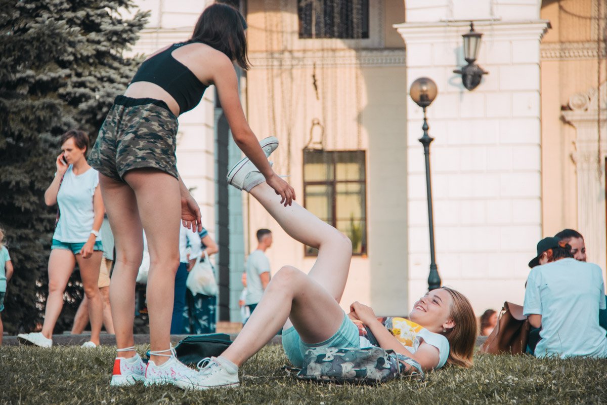 Игрище на траве