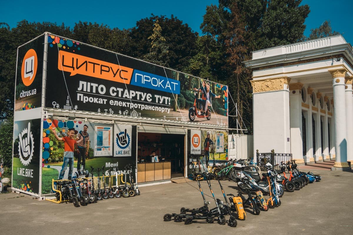 Велопрокат проснулся раньше своих клиентов 