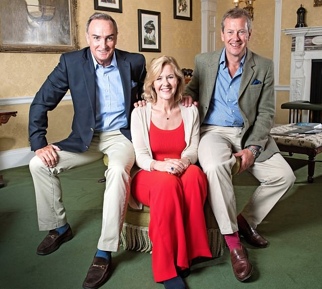 Ивар Маунтбаттен, его бывшая жена и будущий супруг Джеймс Койл