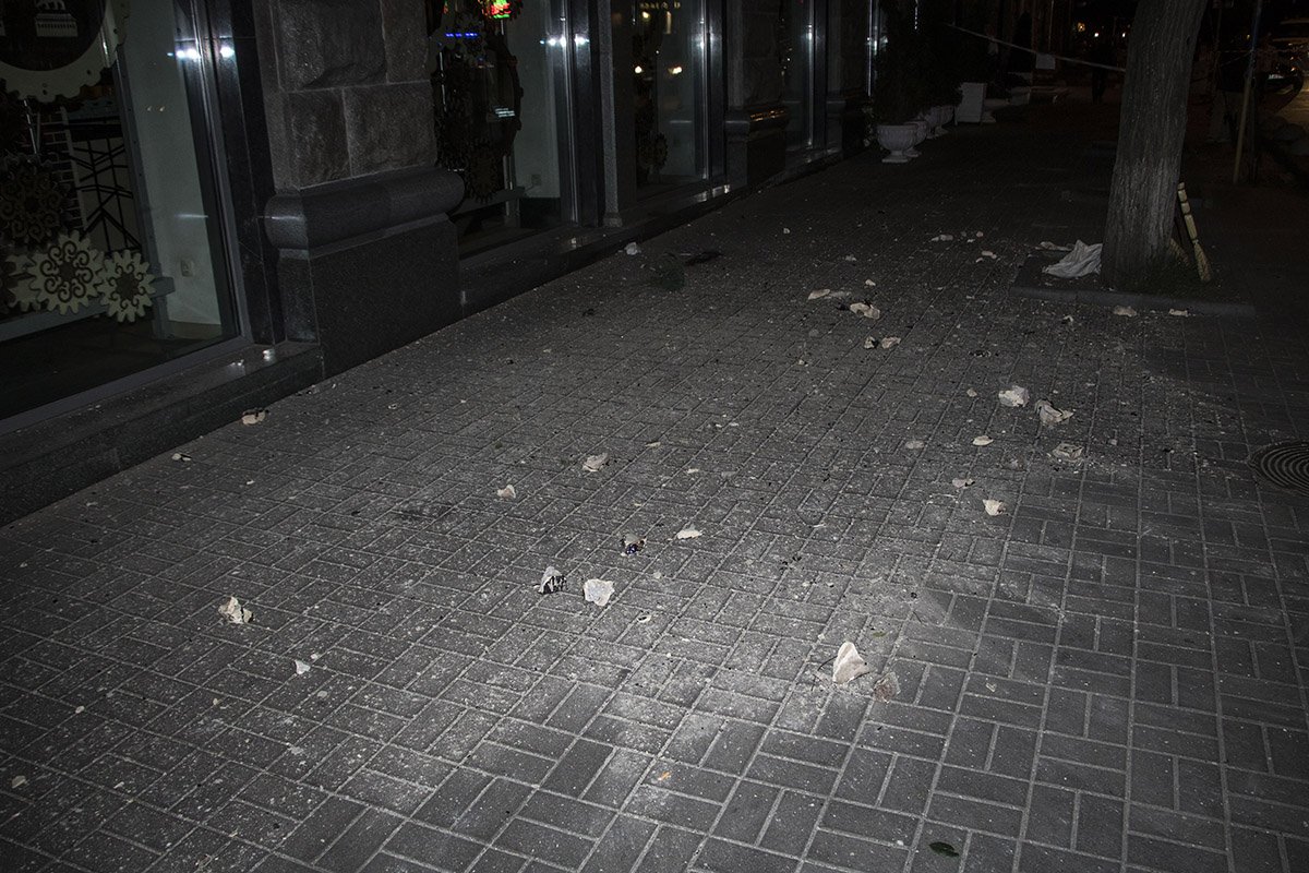 Дом, в котором обвалился балкон