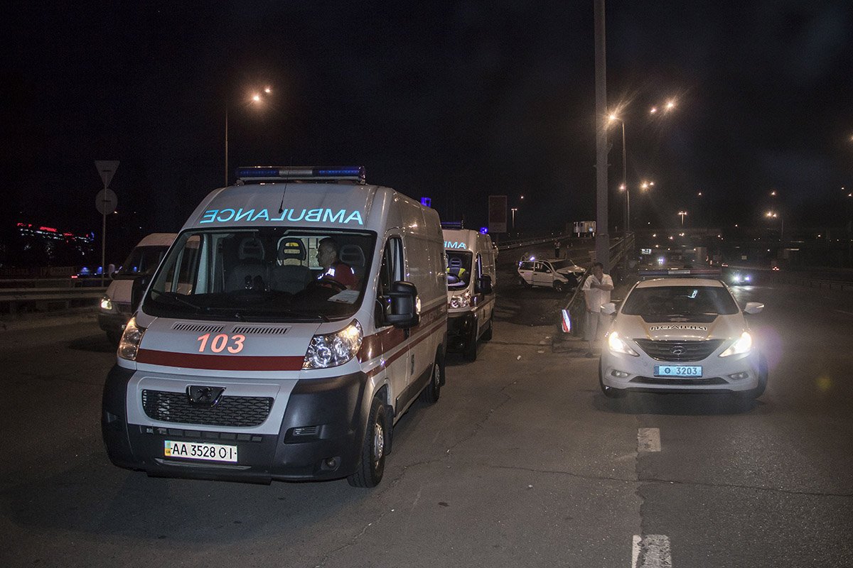 Водитель Skoda был госпитализирован Водитель Skoda был госпитализирован