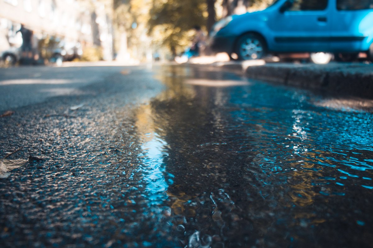 Вода течет с 7:30