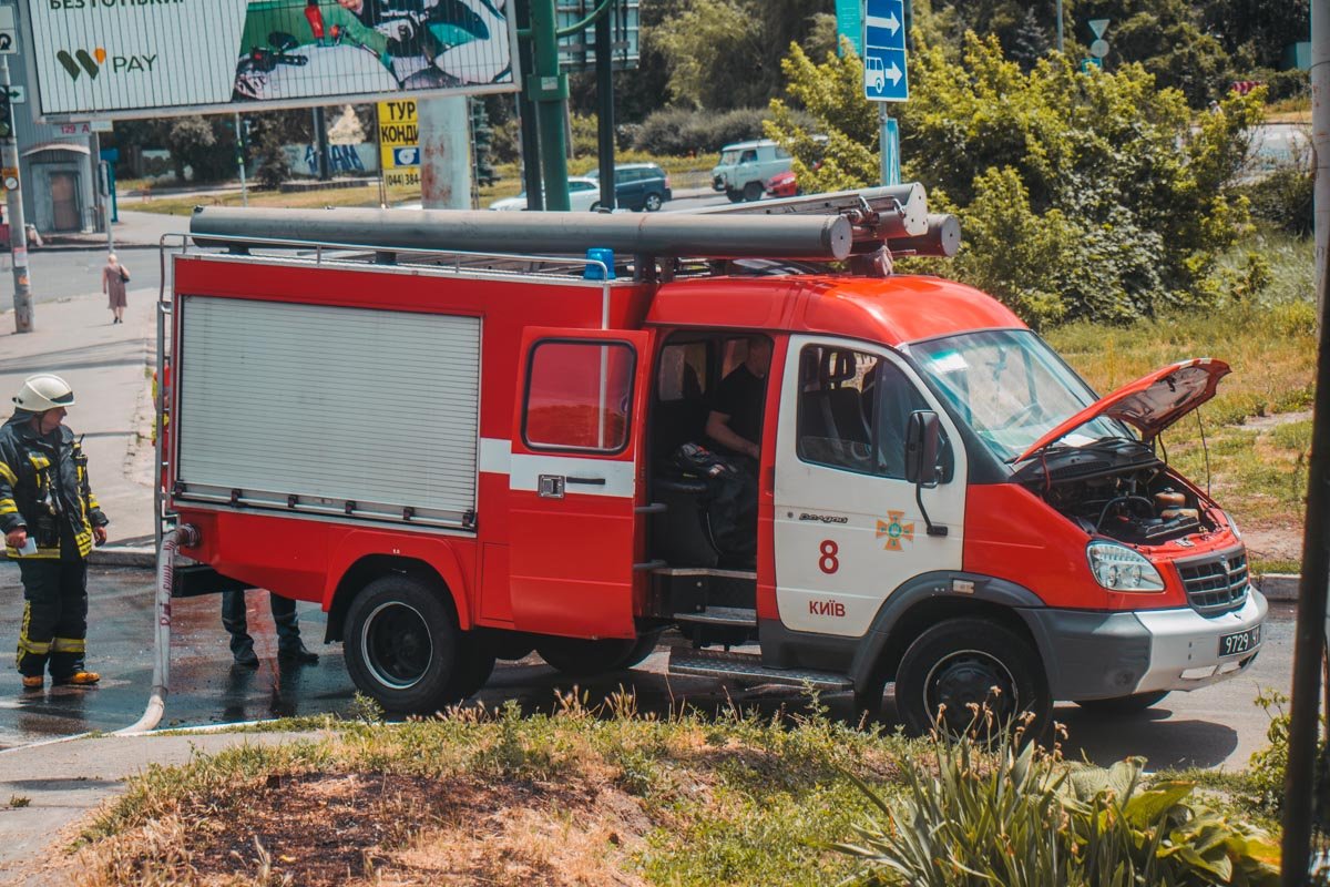 На месте работали сотрудники ГСЧС На месте работали сотрудники ГСЧС