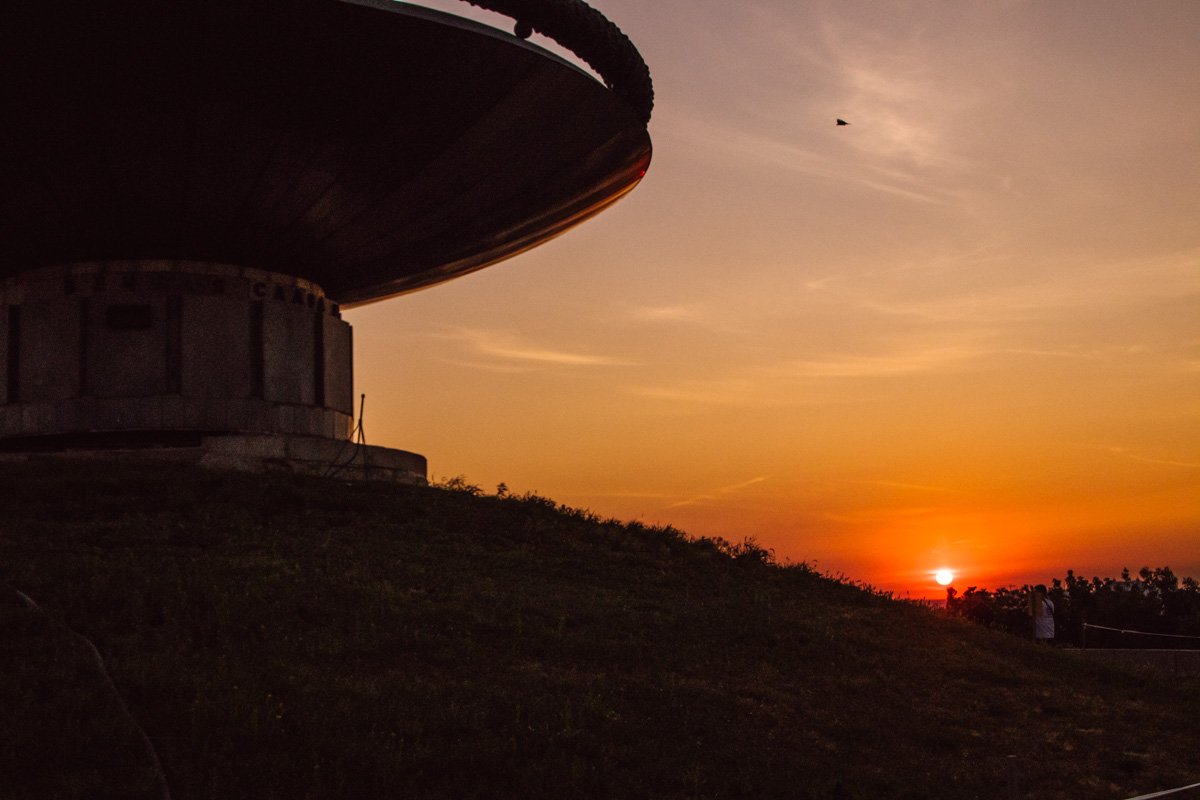 Безлюдные места на рассвете по своему прекрасны