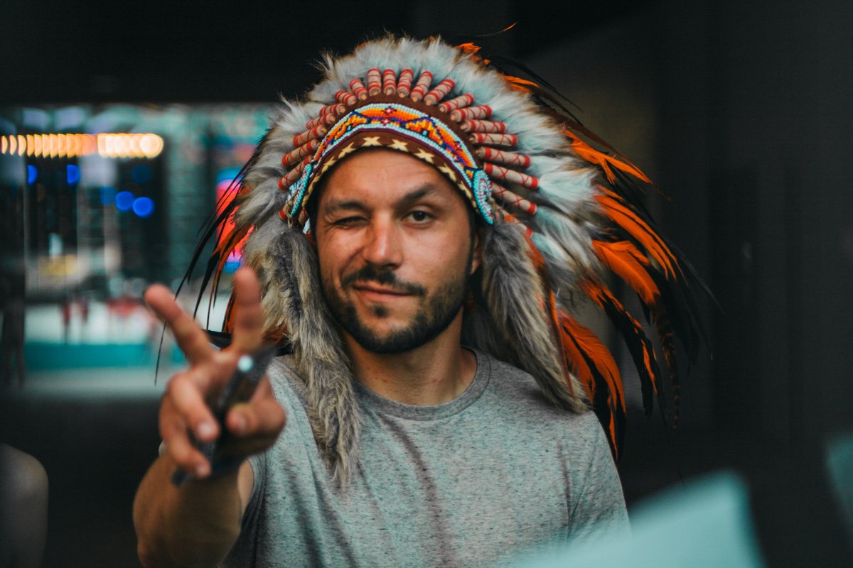 Индеец племени Билайвачи Индеец племени Билайвачи