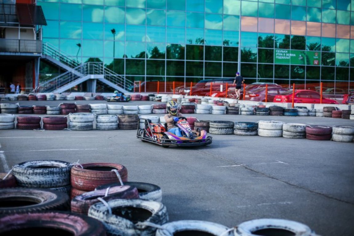 Длина летней трассы - 650 метров