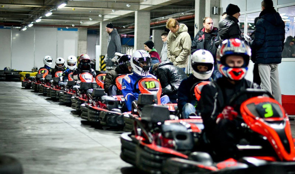 Длина трассы - 450 метров