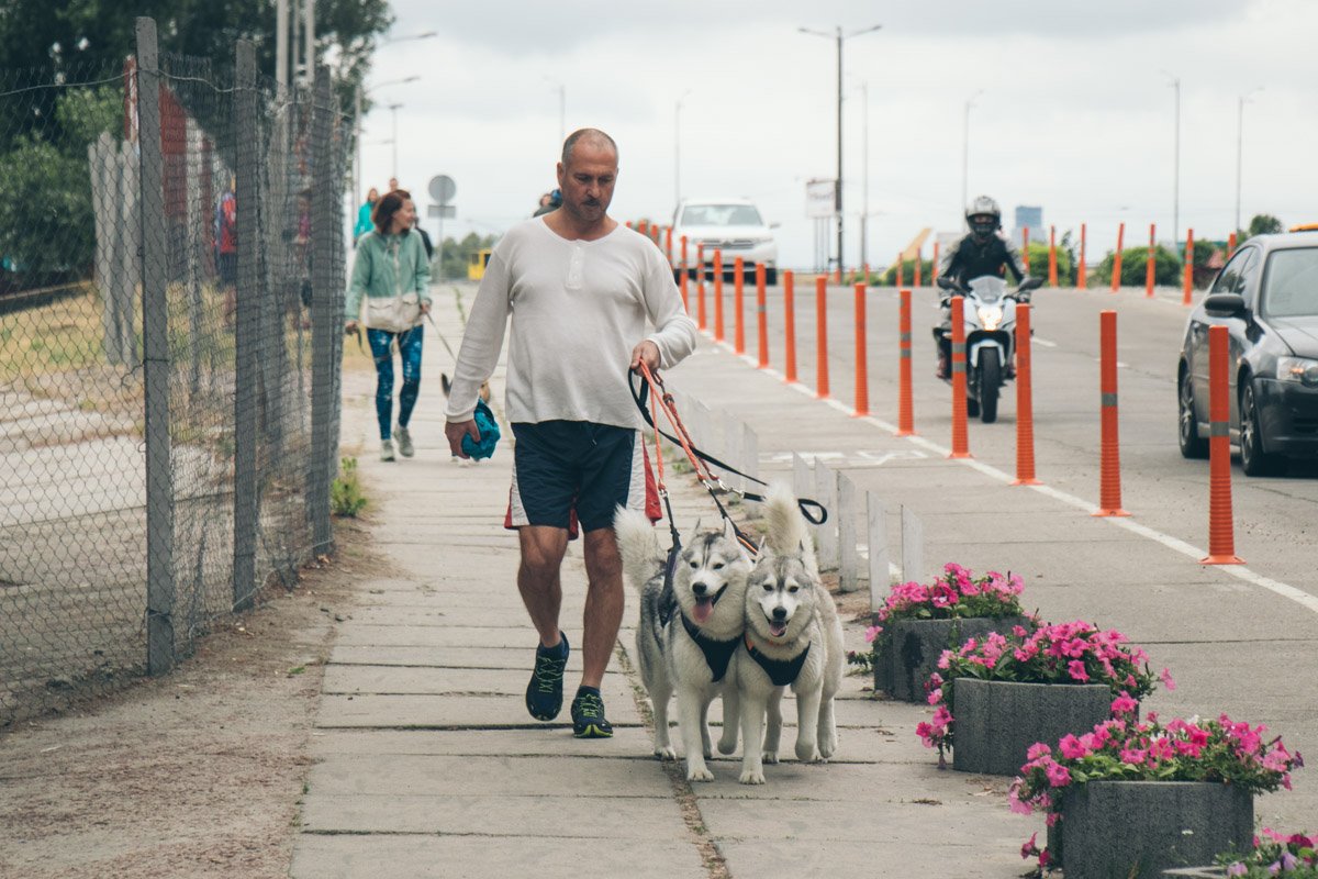 А что, если полдороги с одним пробежать, а потом - со вторым