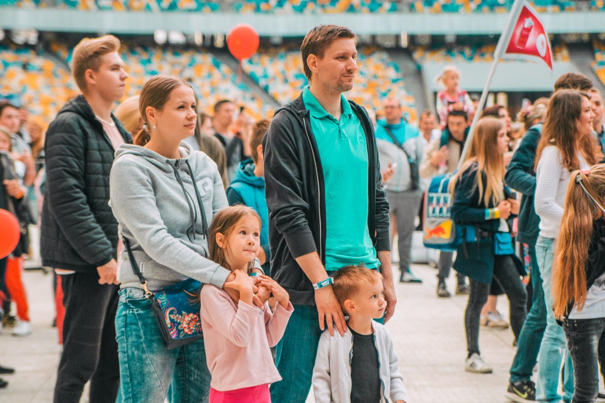 На фестиваль пришли семьями На фестиваль пришли семьями