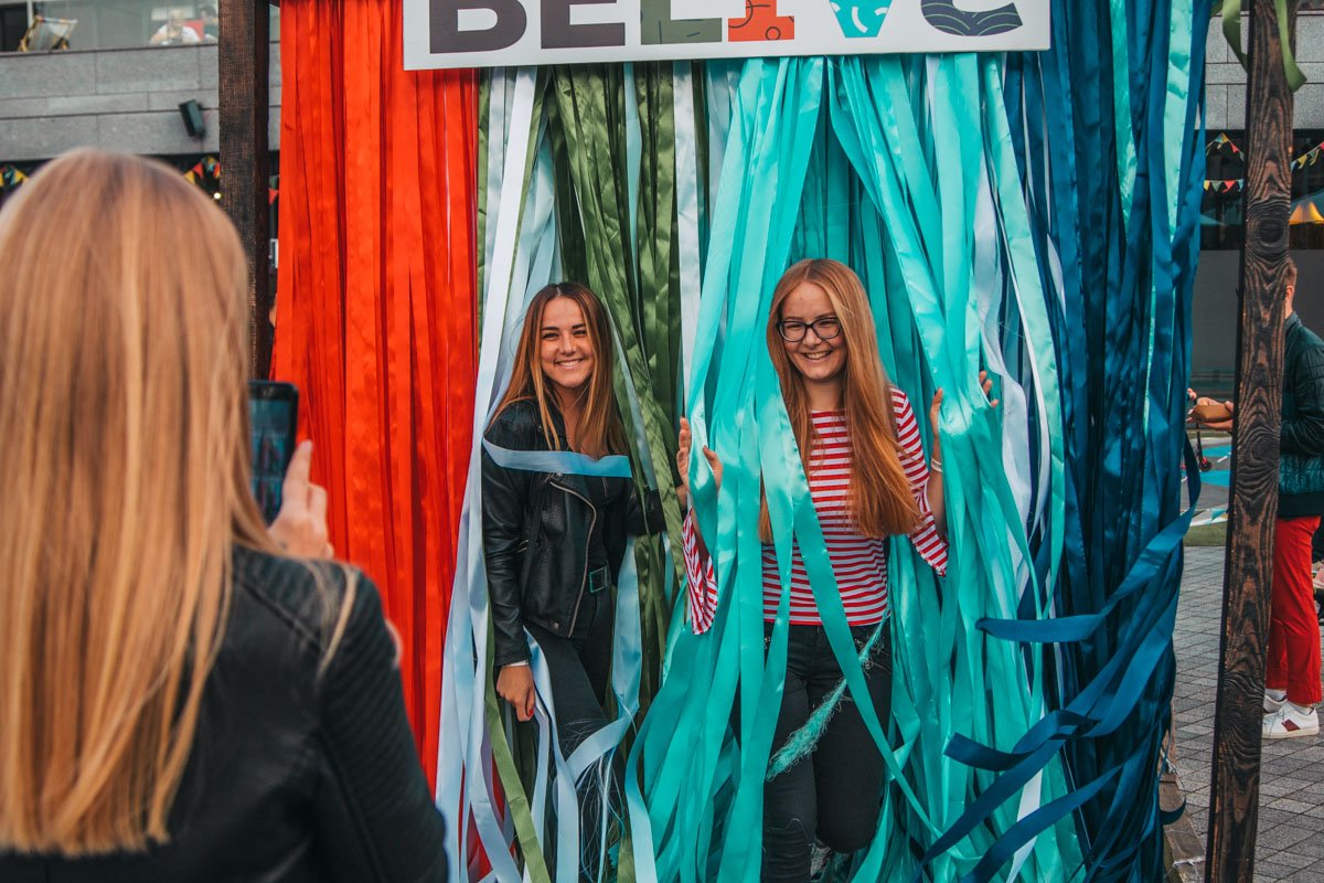 Фотозона не пустовала 