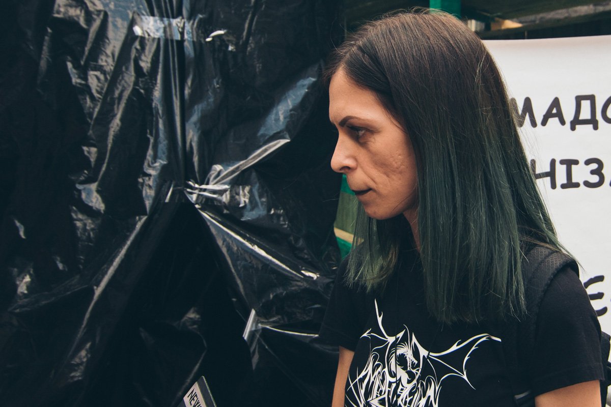 В итоге девушку-актрису освободили, что, по задумке организаторов акции, должно означать изменение законодательства в их пользу