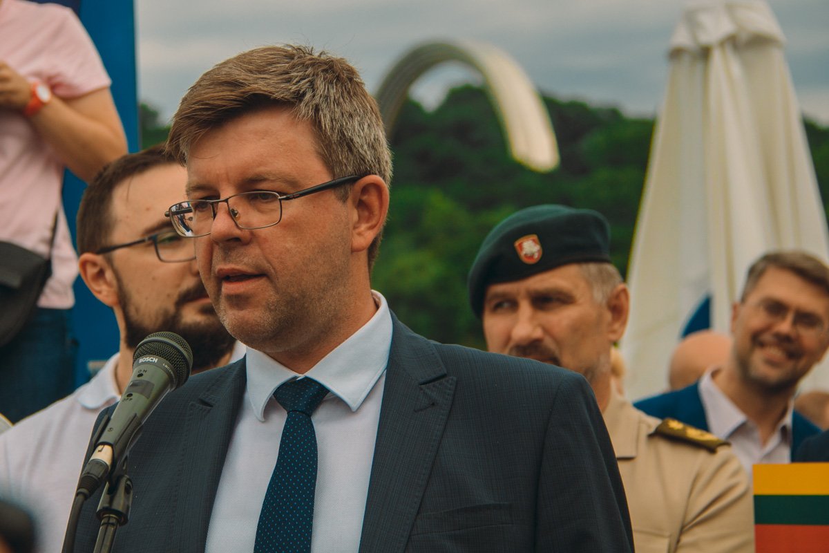 На встрече присутствовал посол Литвы в Украине - Марюс Януконис На встрече присутствовал посол Литвы в Украине - Марюс Януконис