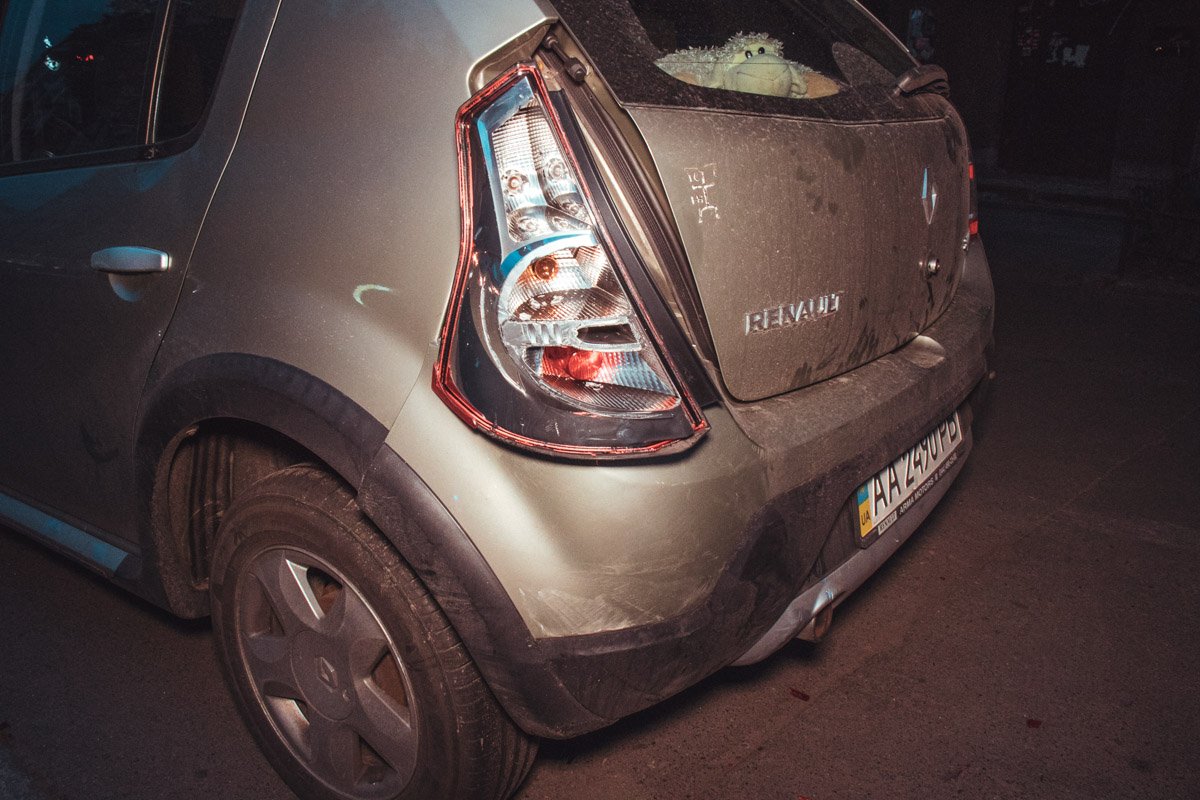 Автомобиль существенно пострадал