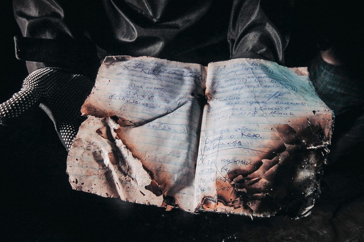  Так же в подземелье есть точка, где спрятана тетрадка и карандаш