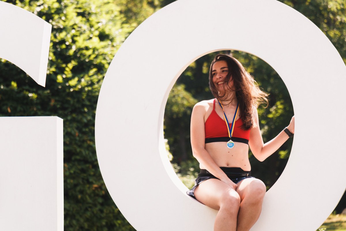 Фотосессия после забега Фотосессия после забега