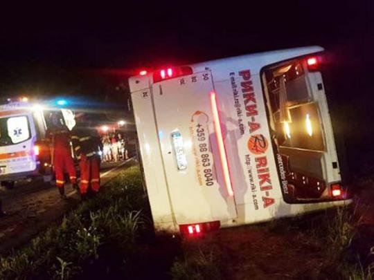 В Румынии автобус с украинскими туристами попал в ДТП