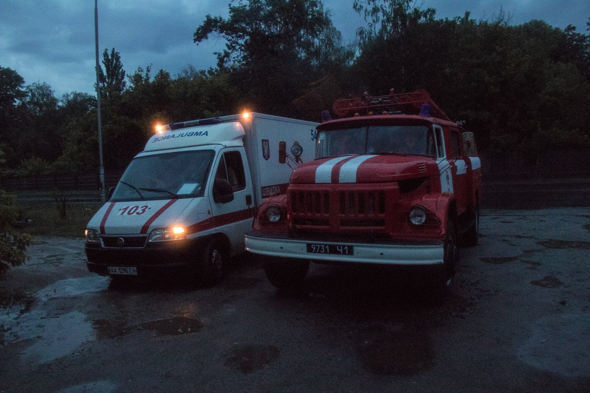 В ночь на 30 июня в Киеве на улице Газопроводной, 5 произошел пожар