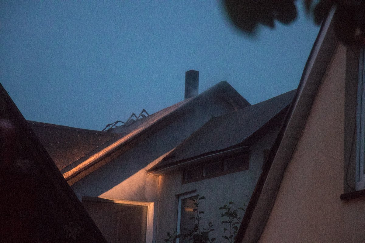  Горел двухэтажный частный дом