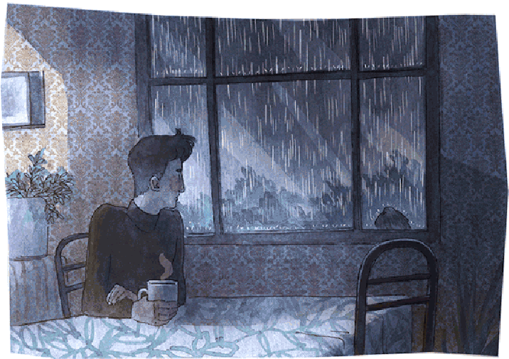 Наслаждаться непогодой и стихией - особой вид медитации