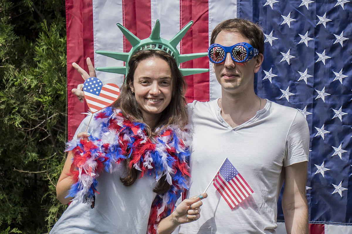 В Американском доме отпраздновали День Независимости США