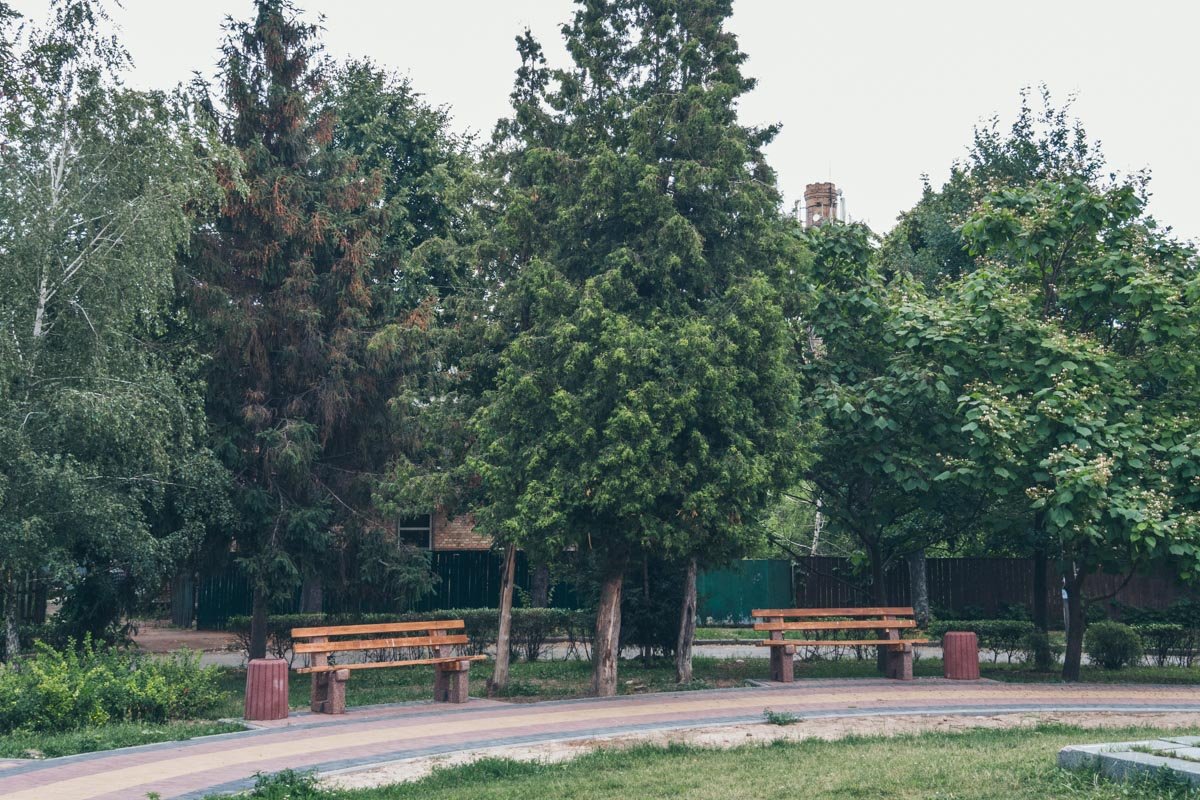 В целом, бульвар выглядит аккуратно