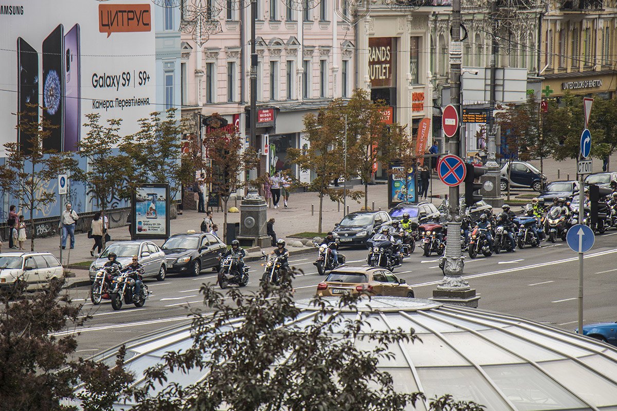 Киев содрогнулся от рева моторов Киев содрогнулся от рева моторов