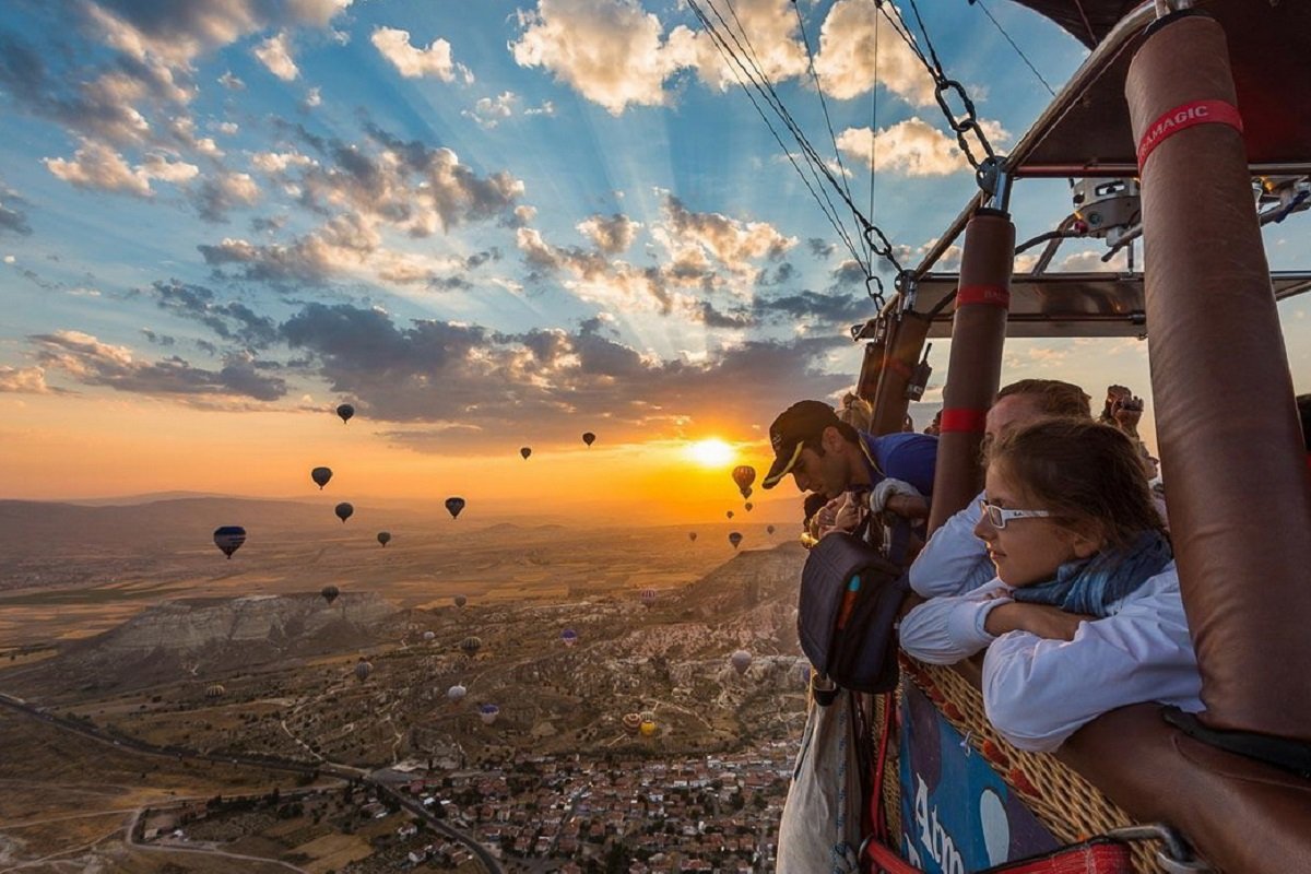 Поле на воздушном шаре - это самый романтичный способ покорить небо Поле на воздушном шаре - это самый романтичный способ покорить небо