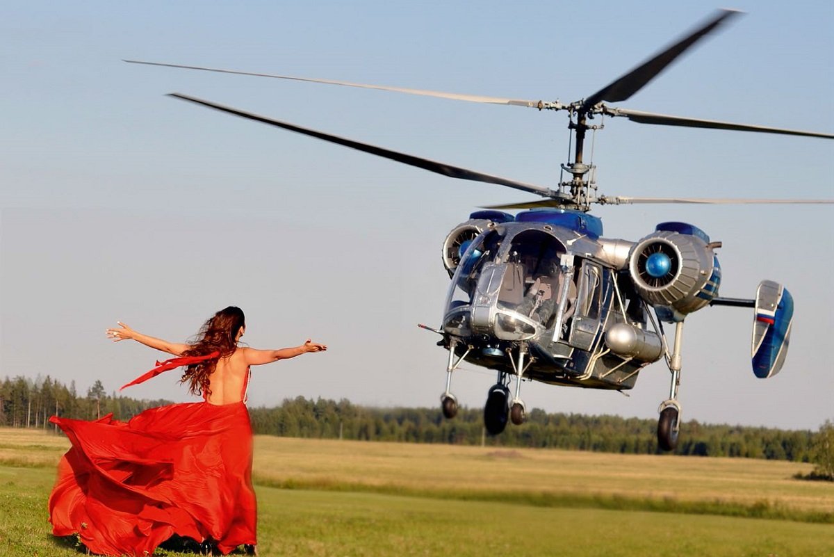 Полет на вертолете вы точно запомните на всю жизнь 